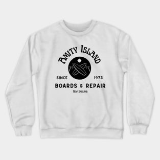 Jaws Amity Island Boards Crewneck Sweatshirt